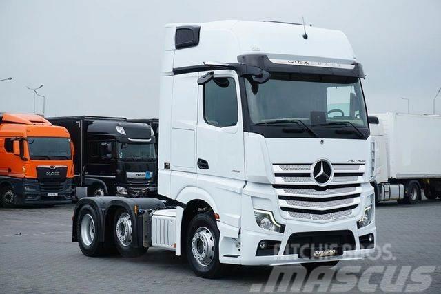 Mercedes-Benz ACTROS / 2551 / EURO 6 / ACC / PUSHER / DMC 68 Tracteur routier