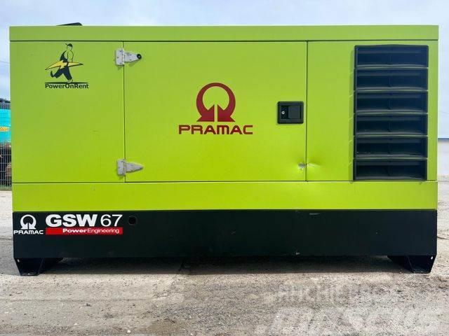 Pramac GSW 67 Stromaggregat nur 70 BH Générateurs diesel