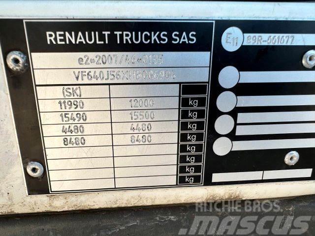 Renault D frigo manual, EURO 6 VIN 904 Camion frigorifique