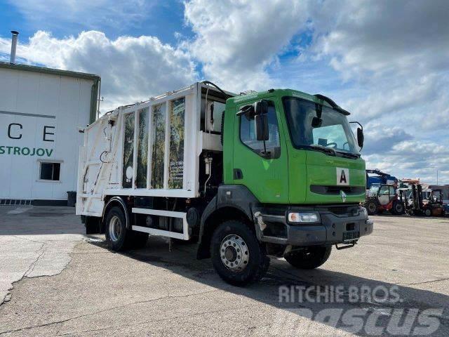 Renault KERAX 260.19 4X4 garbage truck E3 vin 058 Camion poubelle