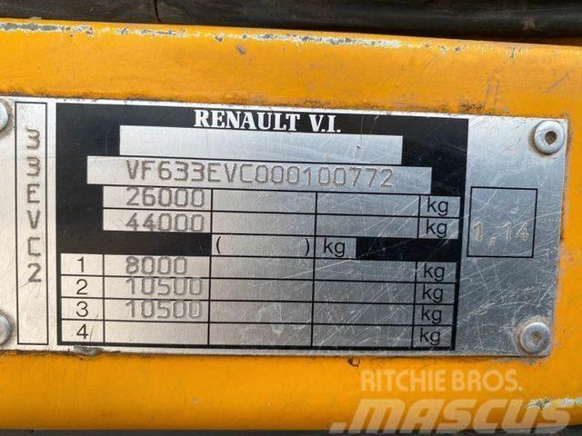 Renault KERAX 420.34 DCi threesided kipper 6x6, 13m3 772 Camion benne