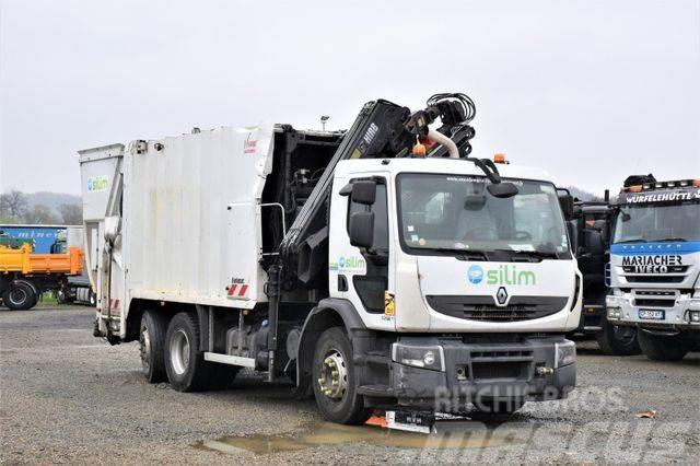 Renault Premium 320DXI*Müllwagen + HIAB 166E-3HIDUO/FUNK Autre camion