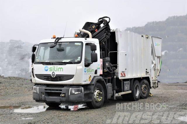 Renault Premium 320DXI*Müllwagen + HIAB 166E-3HIDUO/FUNK Autre camion