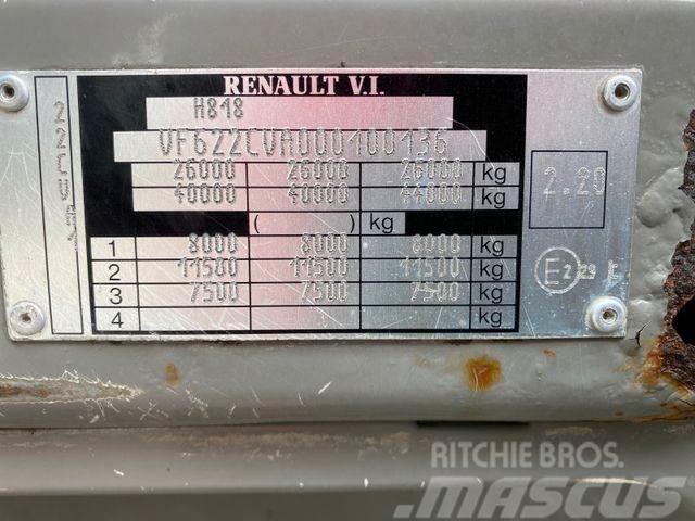 Renault PREMIUM 400 6x2 manual, E2 vin 136 Chariots à câble démontable
