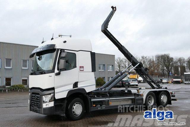 Renault T 430 Confort 6x2, Meiller RS 21.67,Standheizung Camion ampliroll