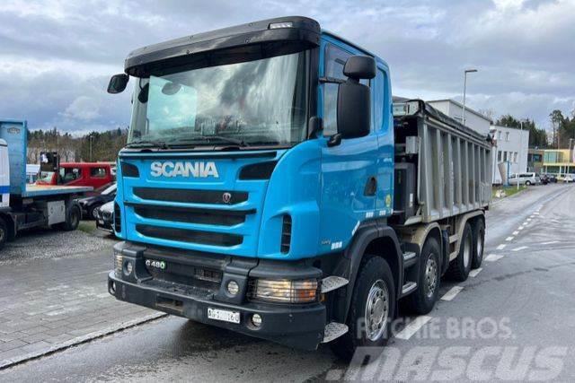 Scania G480 8x4 Abschieber Camion benne
