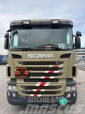 Scania R420 ADR 14000L BENZIN D HEIZ TANKWAGEN RETARDER Motrici cisterna