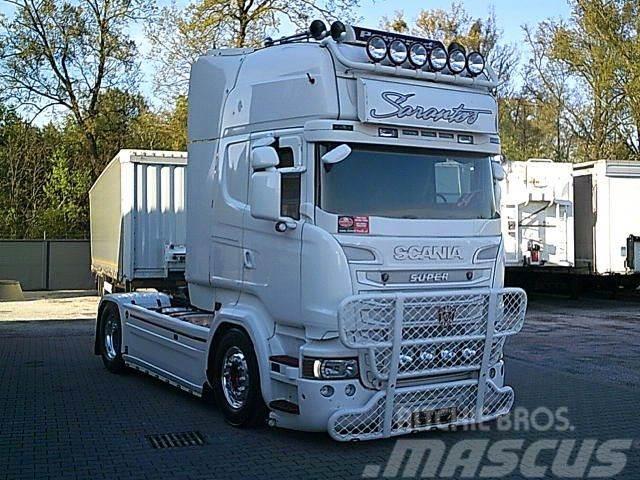 Scania R580 V8 TOPLINE Streamline, full AIR, Special In Tracteur routier