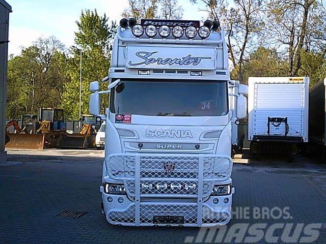 Scania R580 V8 TOPLINE Streamline, full AIR, Special In Tracteur routier