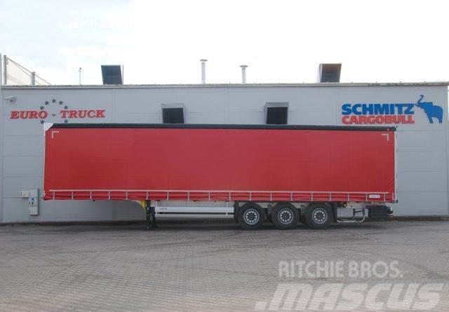Schmitz Cargobull SCS 2023, lifting axle Semi remorque à rideaux coulissants (PLSC)