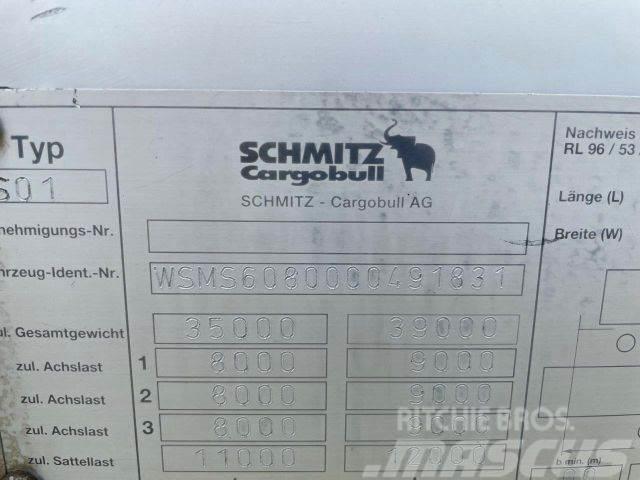 Schmitz Cargobull woodtrailer vin 831 Semi remorque grumière