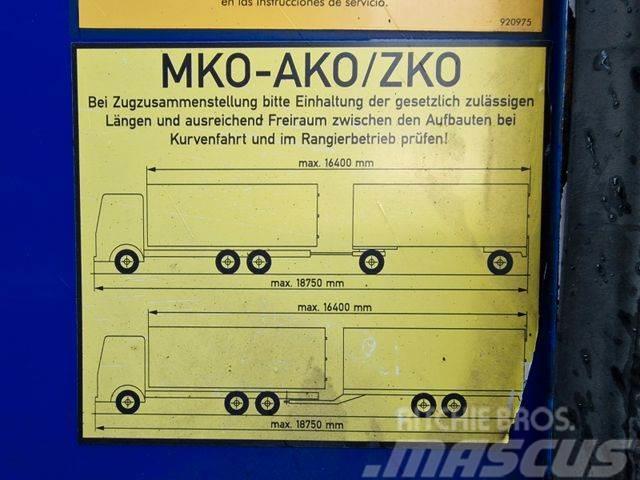 Schmitz Cargobull ZK 18/ Tandem Remorque Fourgon