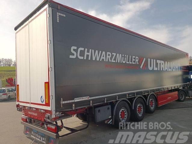 Schwarzmüller 3-A-ULTRALIGHT-Pal-Kiste Liftachse SAF 5680kgTÜV Semi remorque à rideaux coulissants (PLSC)