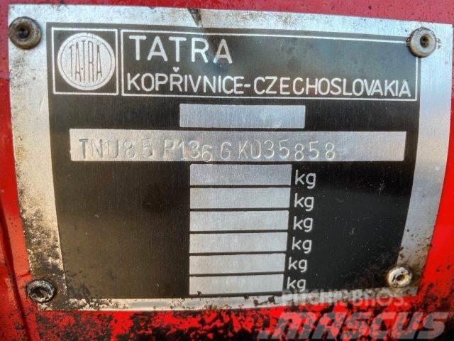 Tatra 815 6x6 stainless tank-drinking water 11m3,858 Camion aspirateur, Hydrocureur