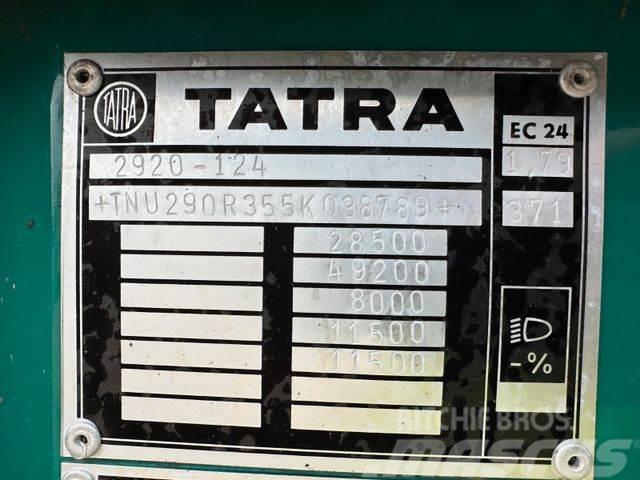 Tatra T 815 woodtransporter 6x6, crane+WILD 789+101 Camion grumier