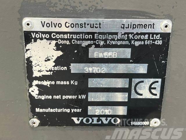 Volvo EW55B Pelle sur pneus