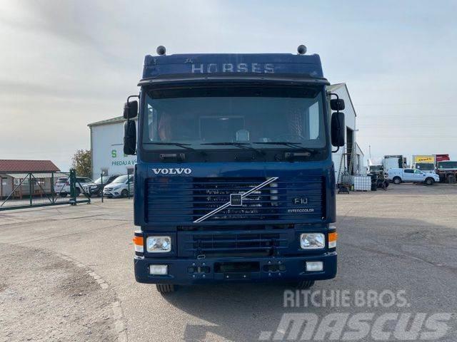 Volvo F10 6X2 for horses vin 882 Camion Bétaillère