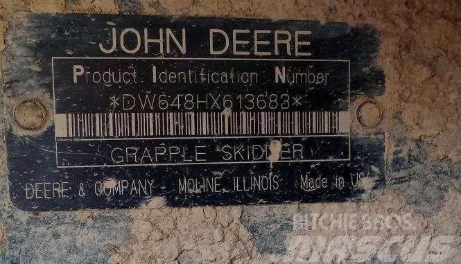 John Deere 648H Débusqueur