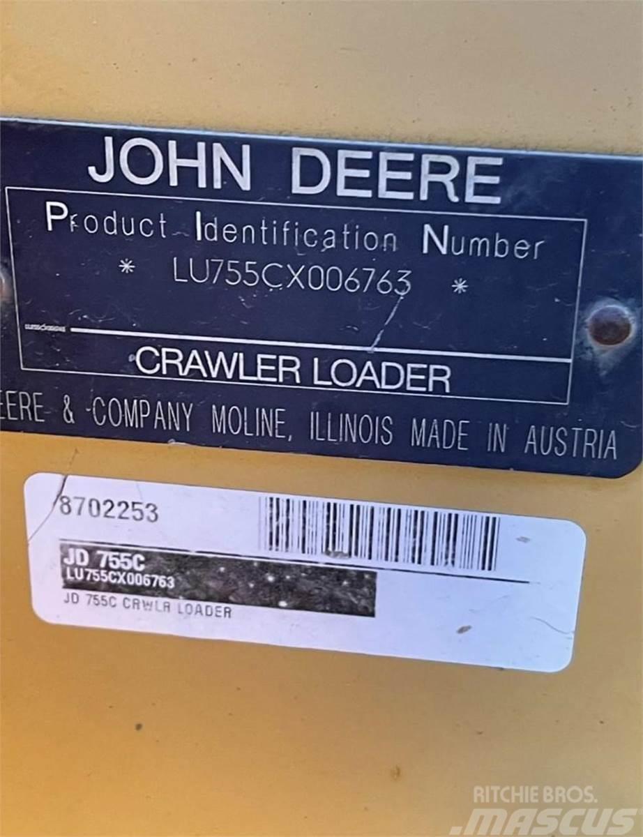 John Deere 755C Chargeuse sur chenilles
