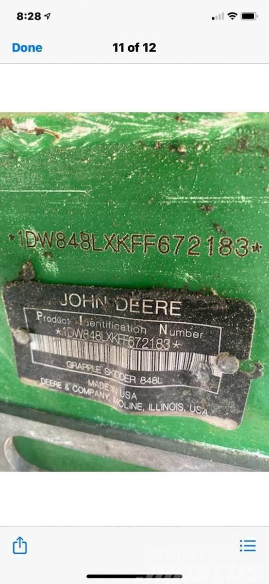 John Deere 848L Débusqueur