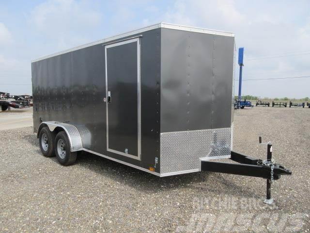Pace American 7'X16' ENCLOSED TRAILER WITH REAR RAMP DO Remorque Fourgon