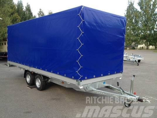 Boro BOSS 6x2x2 2700 kg Remorque à rideaux coulissants (PLSC)