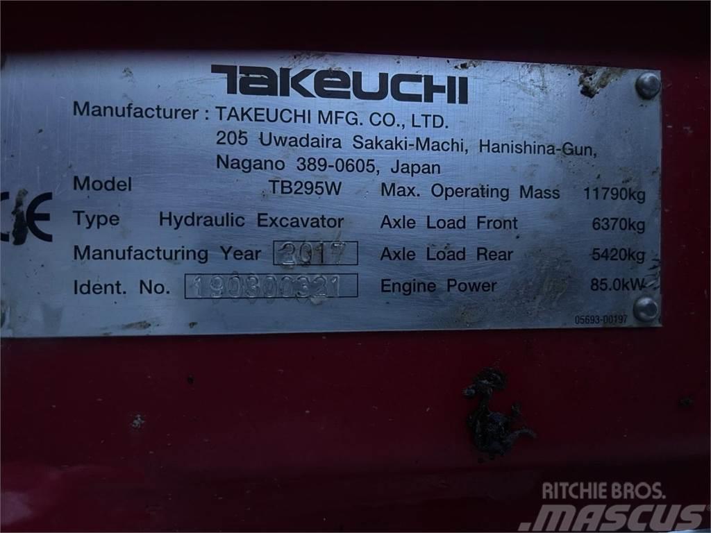 Takeuchi TB295 W Pelle sur pneus