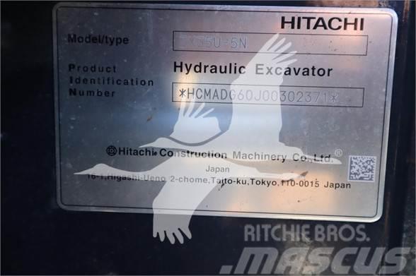 Hitachi ZX35U-5N Mini pelle < 7t