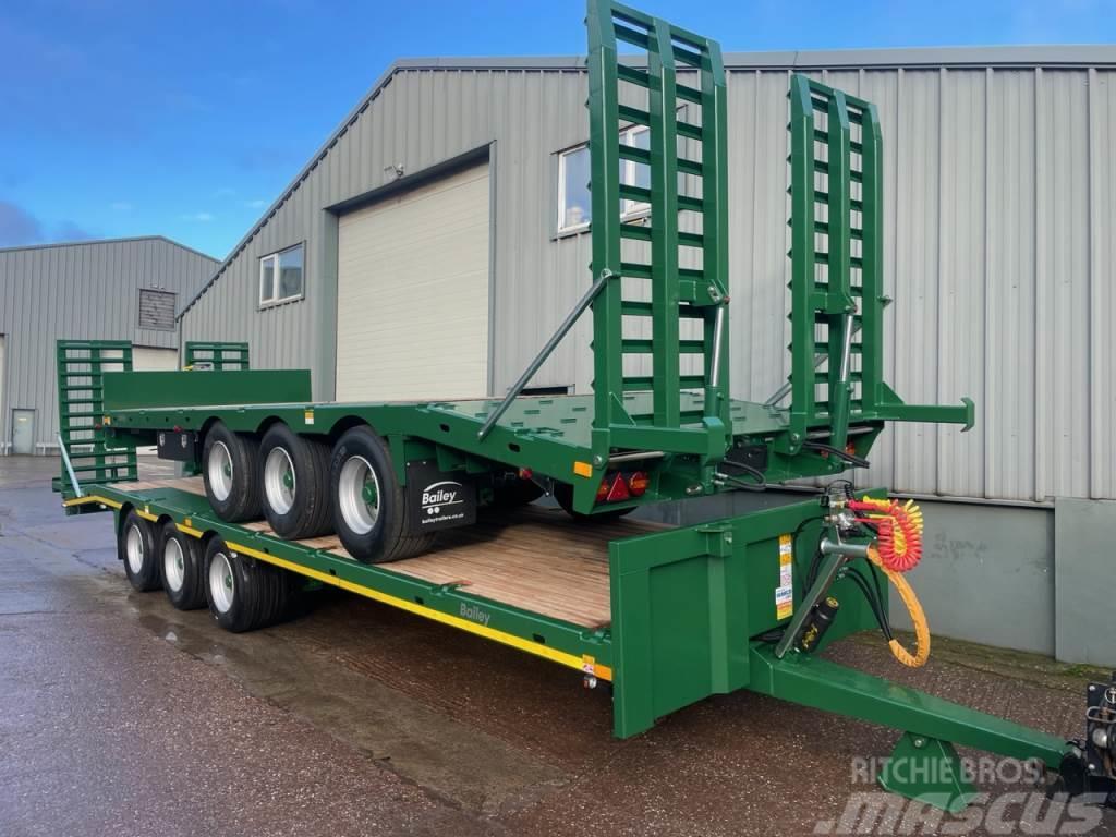 Bailey 20 Ton Tri-Axle Low loader trailer Remorque multi-usage