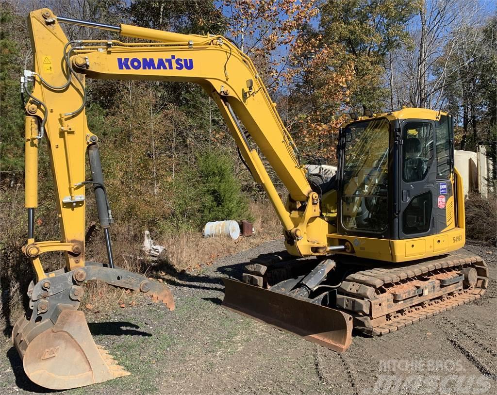 Komatsu PC88MR-11 with only 591 hours, loaded! Pelle sur chenilles