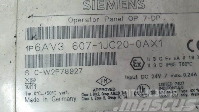 Siemens OP7 Electronique
