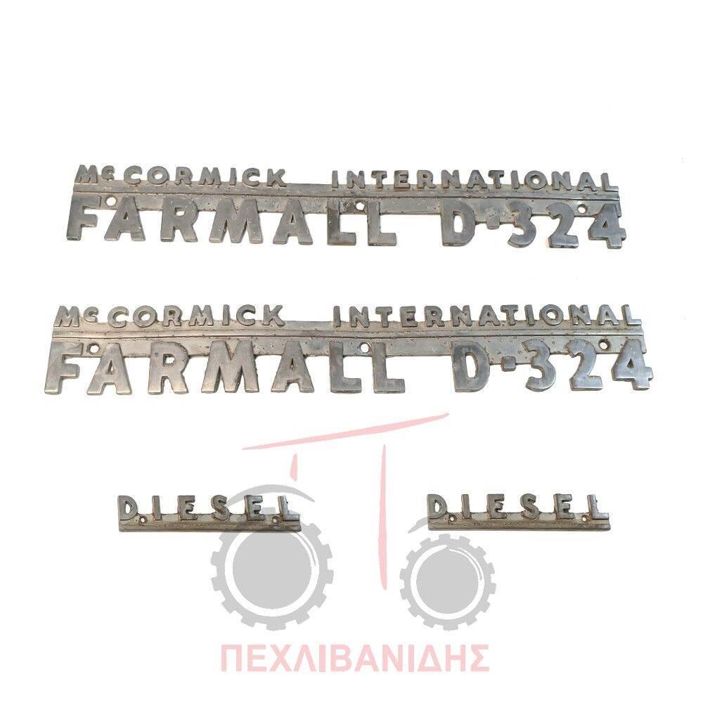 International MCCORMICK FARMALL D-324 Autres matériels agricoles