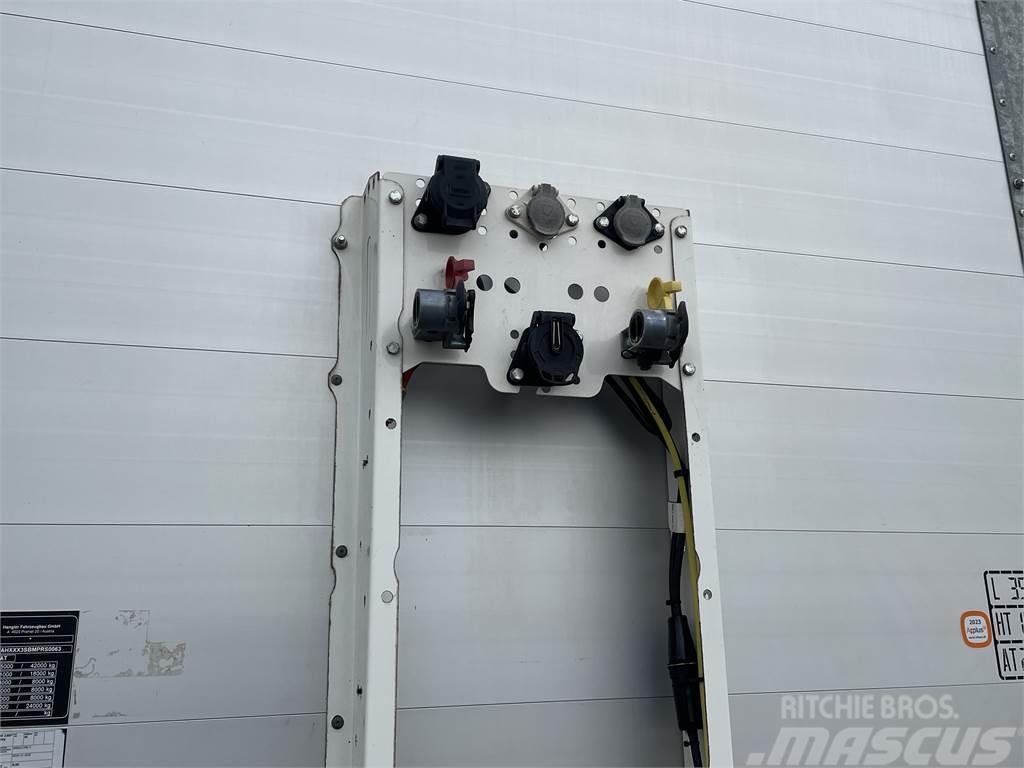 Hangler 3-aks gardintrailer hævetag Semi remorque à rideaux coulissants (PLSC)