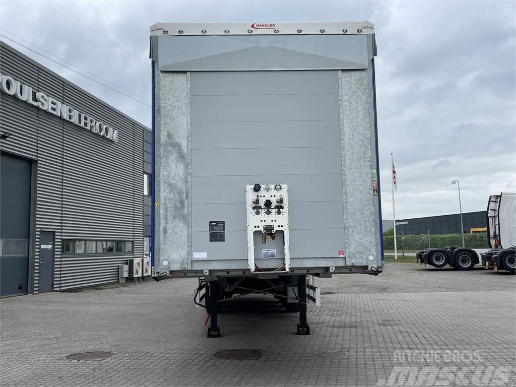 Hangler 3-aks gardintrailer Zepro lift + hævetag Semi remorque à rideaux coulissants (PLSC)