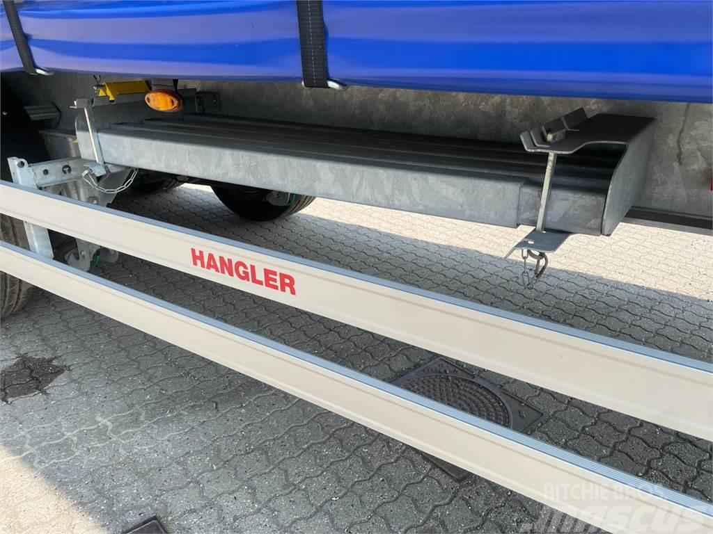 Hangler 4-aks gardintrailer DEMO Semi remorque à rideaux coulissants (PLSC)