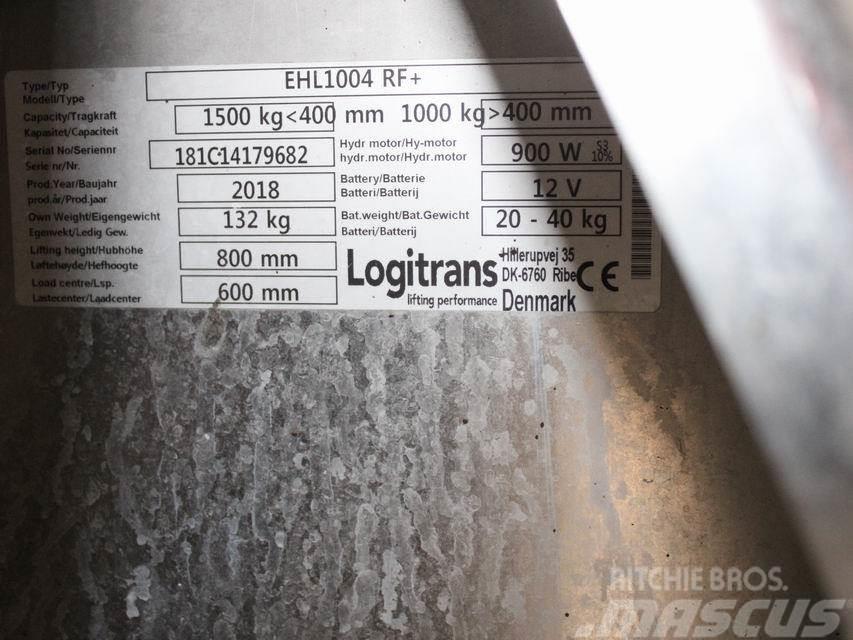Logitrans EHL 1004 RF-Plus Transpalette accompagnant