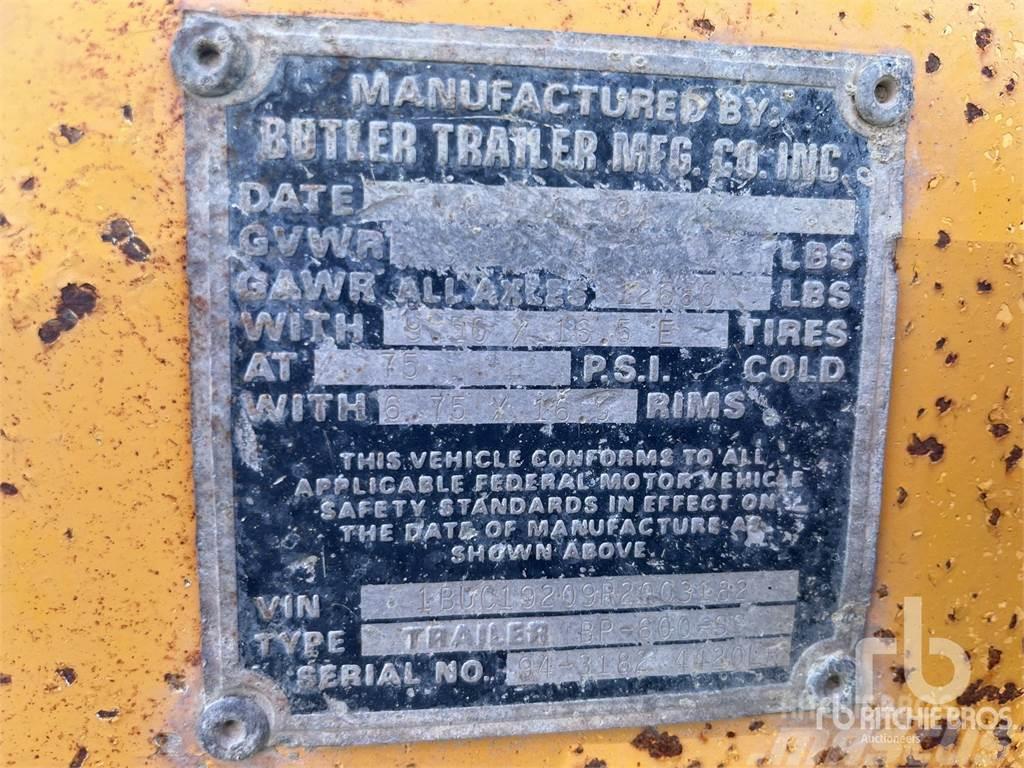 Butler BP600-SS Semi remorque à bras