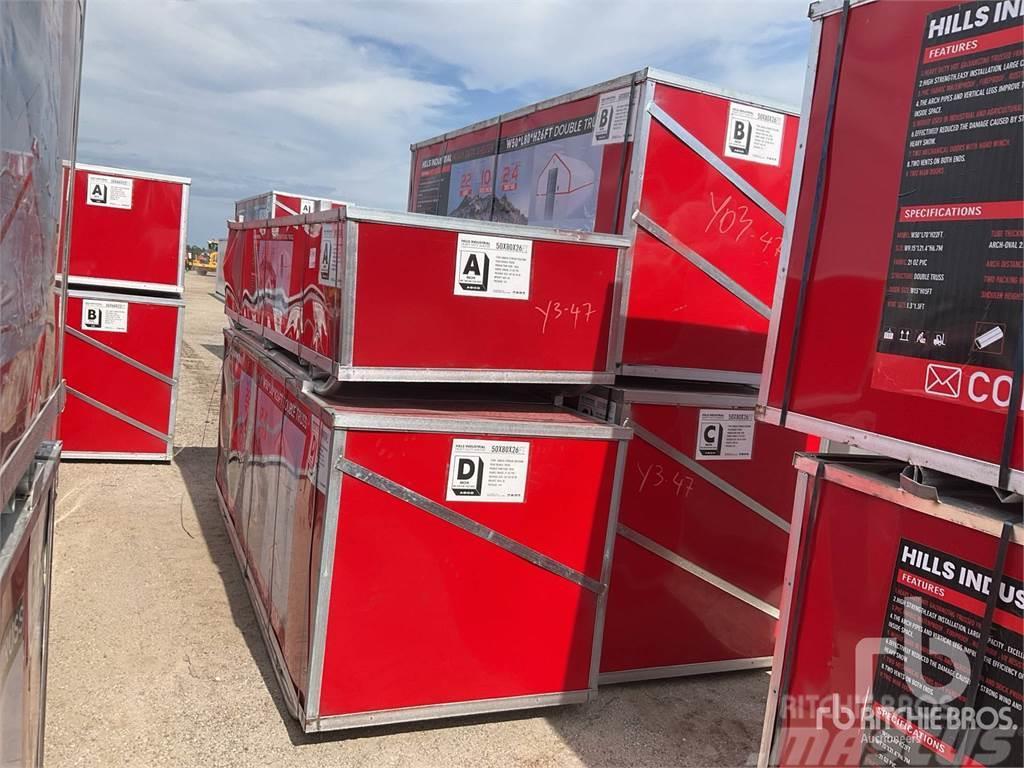  HILLS INDUSTRIAL Quantity of (4) Boxes of 80 ft . Hangar