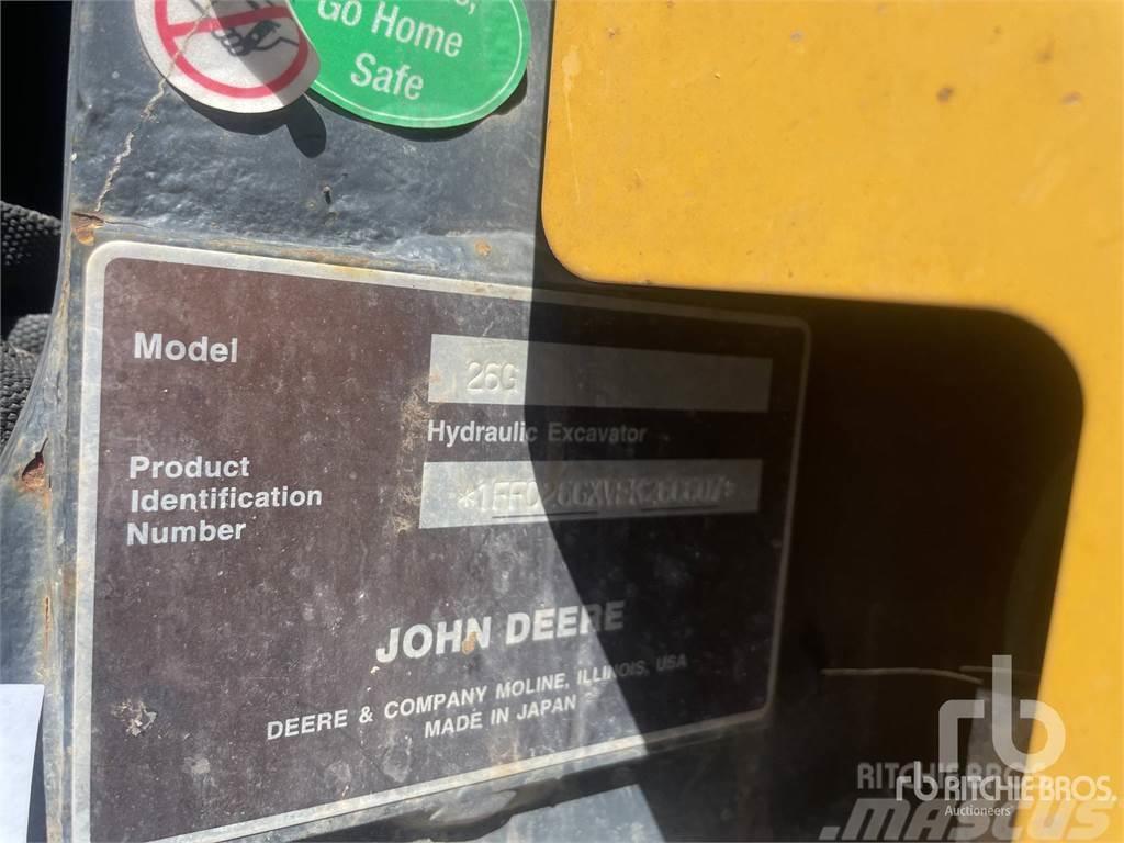 John Deere 26G Mini pelle < 7t