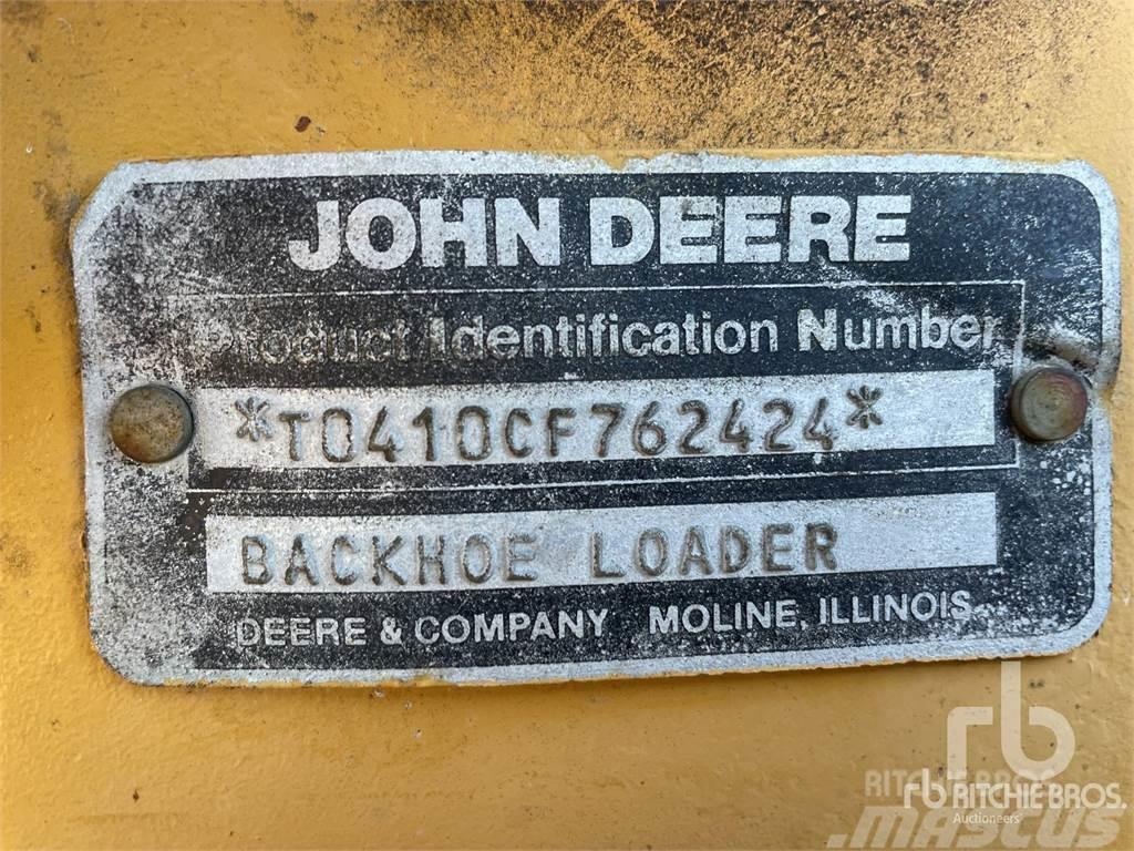 John Deere 410C Tractopelle