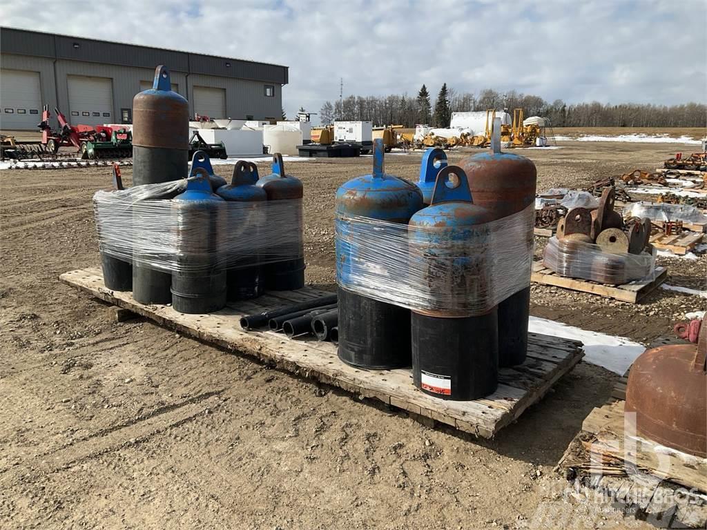  Quantity of HDPE Pull Heads Poseur de canalisation