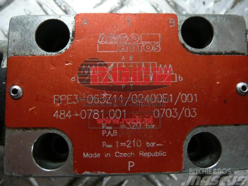 Argo HYTOS PPE3-063Z11/02400E1/001 484-0781.001 + 944-0 Hydraulique
