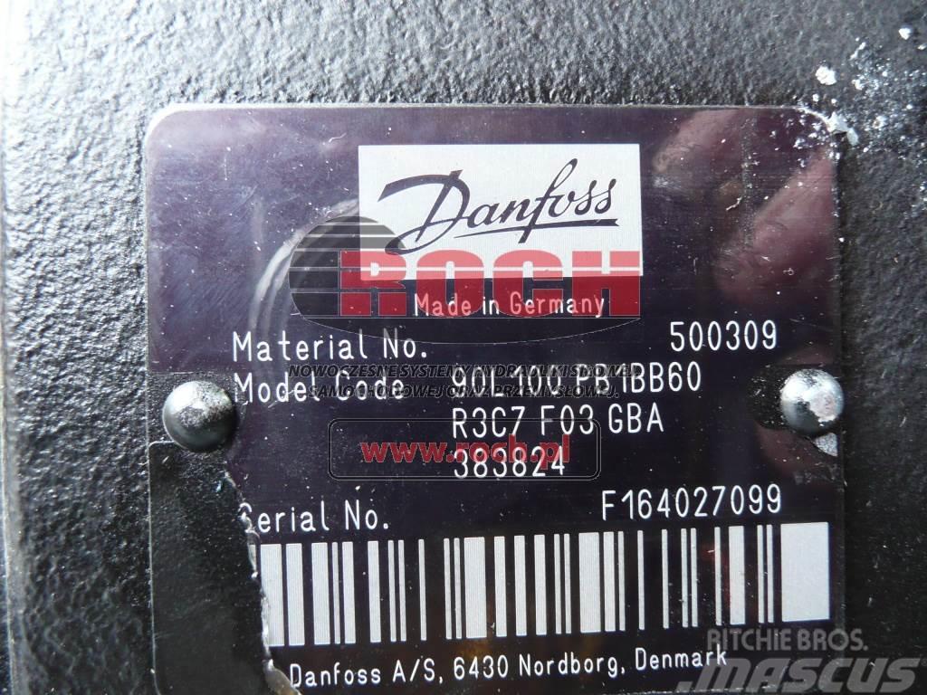 Danfoss 500309 90L100PB1BB60 R3C7F03GBA 383824 Hydraulique