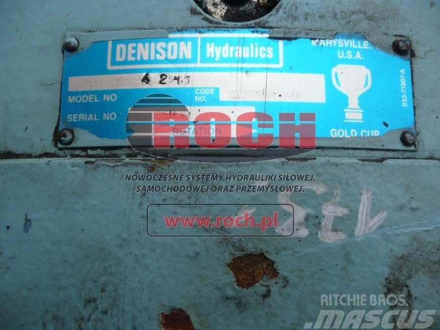 Denison P11P2R1C42B00 023-07501-0 Hydraulique