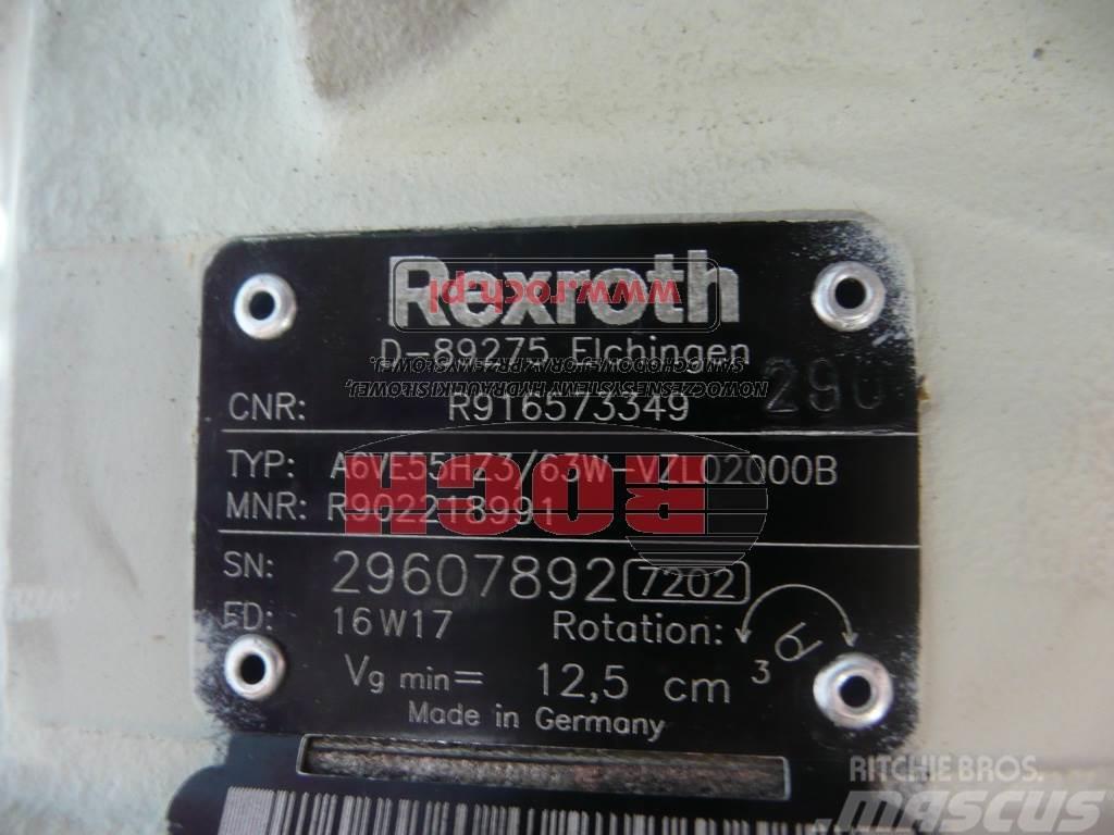 Rexroth A6VE55HZ3/63W-VZL02000B R902218991 r916573349+ GFT Moteur