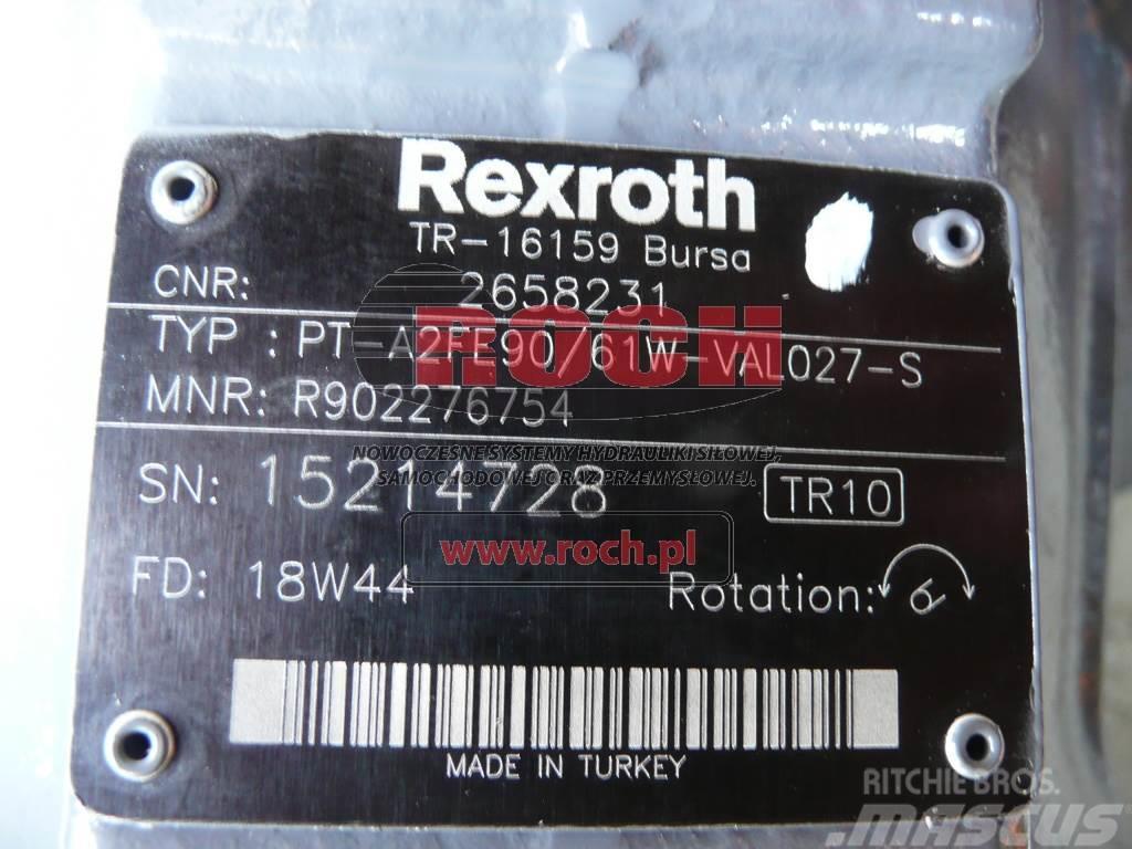 Rexroth PT- A2FE90/61W-VAL027-S 2658231 Moteur