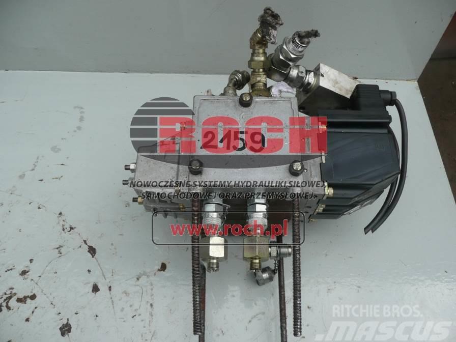 Sauer Danfoss 157B6203 - 2 SEKCYJNY + CEWKA 12VDC 157B4216 + 157 Hydraulique