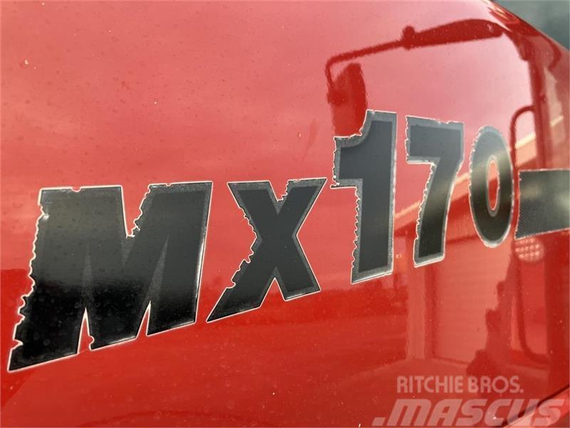 Case IH MX 170 m. frontlift Tracteur