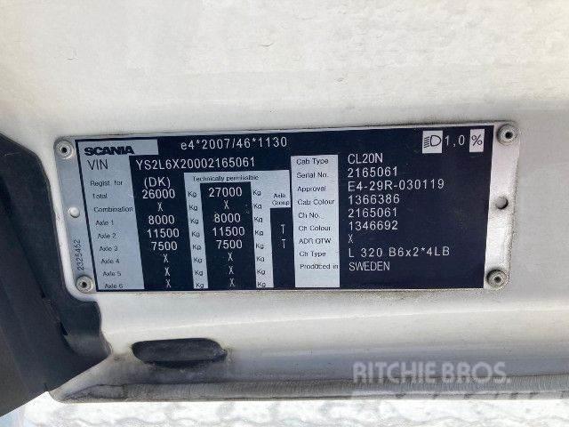 Scania L 320 B6x2*4LB HYBRID - Box/Lift Châssis cabine