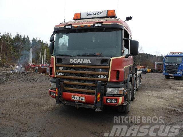 Scania P 124 GB 8X4 NZ Autre camion